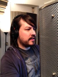 Recording vocals for Somewhere in between