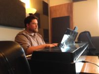 Tom Knight recording keys for Somewhere in between