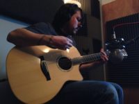 Recording acoustic guitar for Somewhere in between