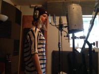 Claire busting out vocals for Flotsam & Jetsam
