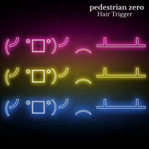 Cover artwork for Hair trigger by Pedestrian zero